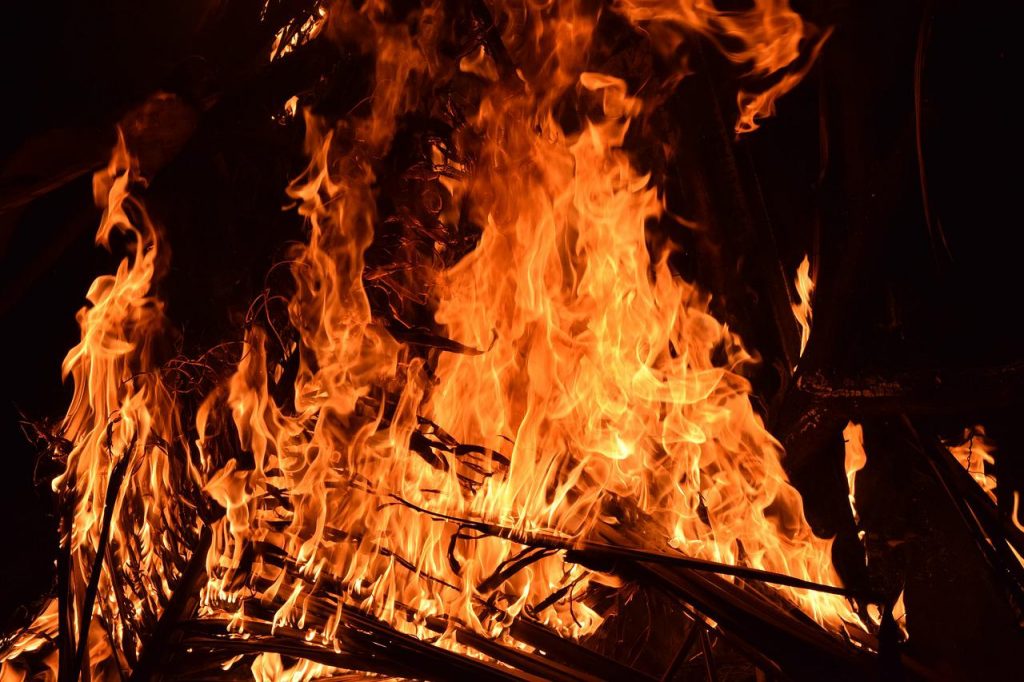 Jesus will burn away sin. Do not expect to be welcomed if you speak God's Word.